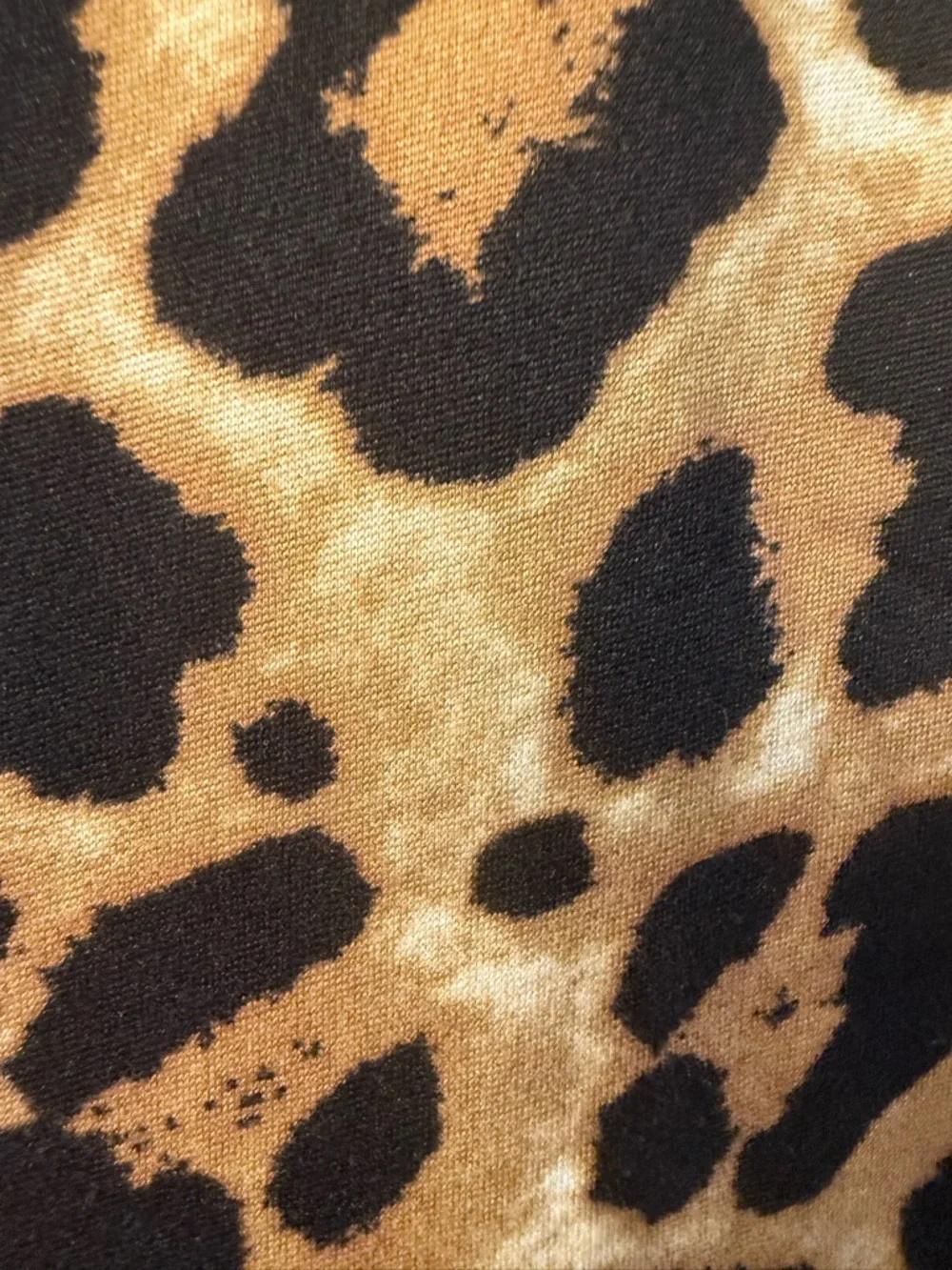Absolutely ❤️ It !! Leopard Print Shift Stretchy Classic Comfort Dress 2XL NWT - Picture 9 of 10